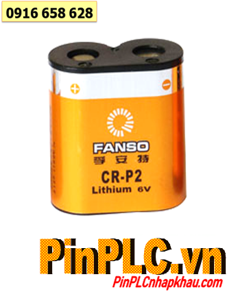 FANSO CR-P2, Pin CR-P2 Lithium 6v ; Pin lithium 6v FANSO CR-P2 PhotoLithium chính hãng 